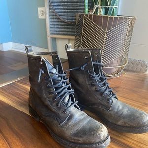 Frye combat boots